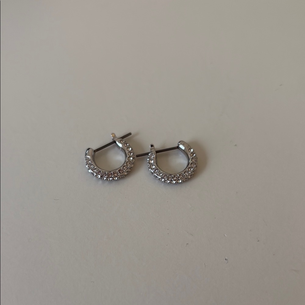Swarovski Crystal Hoops